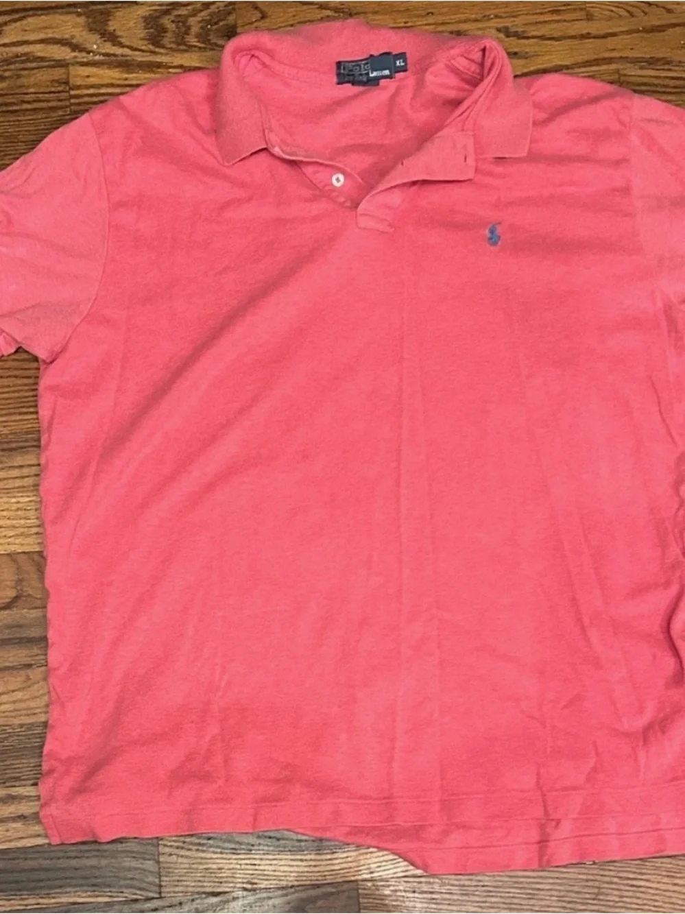 Ralph Lauren Coral Short-Sleeve Polo with Embroidered Pony